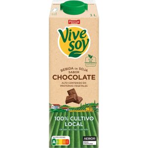 Leche de soja con sabores